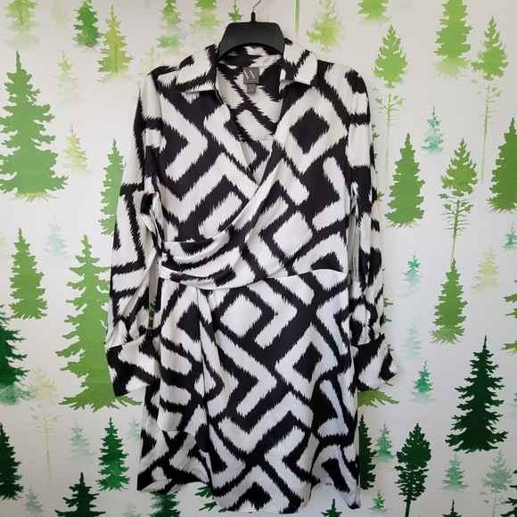 Worthington Shirt Dress. - Picture 1 of 9